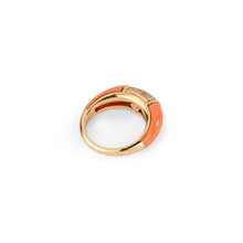 Charger l&#39;image dans la galerie, Bague Van Cleef &amp; Arpels, collection Philippine en or jaune et corail
