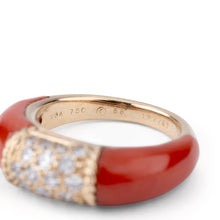 Charger l&#39;image dans la galerie, Bague Van Cleef &amp; Arpels, collection Philippine en corail
