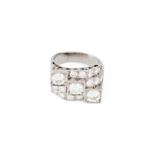 Charger l'image dans la galerie, Bague en platine Art Déco