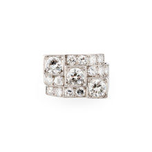 Charger l'image dans la galerie, Bague en platine Art Déco