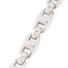 Charger l'image dans la galerie, Bracelet en argent de la Maison Hermès du modèle Cassiopé