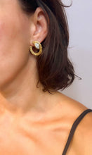 Charger l'image dans la galerie, Boucles d'oreilles or jaune et diamants de la Maison Boucheron modèle Serpent Bohème