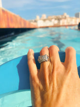 Charger l'image dans la galerie, Bague platine et diamant Art Déco