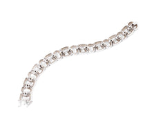 Charger l'image dans la galerie, Bracelet or gris et diamant
