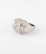 Charger l'image dans la galerie, Bague platine et diamant à gradins