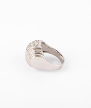 Charger l'image dans la galerie, Bague platine et diamant à gradins