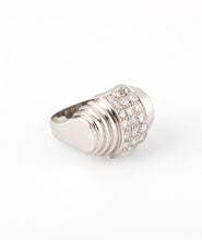 Charger l'image dans la galerie, Bague platine et diamant à gradins