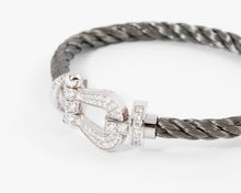Charger l'image dans la galerie, Bracelet diamant et acier force 10 de Fred GM
