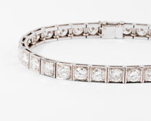 Charger l'image dans la galerie, Bracelet rivière en diamant et platine
