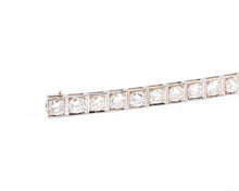 Charger l'image dans la galerie, Bracelet rivière en diamant et platine