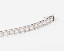 Charger l'image dans la galerie, Bracelet rivière en diamant et platine