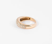 Charger l'image dans la galerie, Bague or jaune pavée de diamants de la maison Cartier