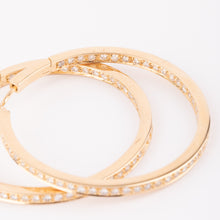 Charger l'image dans la galerie, Créoles en diamants sur or jaune