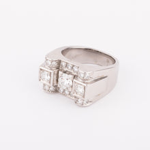 Charger l'image dans la galerie, Bague platine et diamant