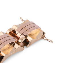 Charger l'image dans la galerie, Bracelet tank or jaune et rose