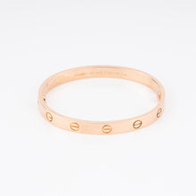 Charger l'image dans la galerie, Bracelet or rose de la maison Cartier  collection Love grand modèle