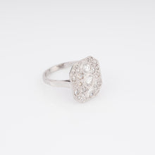 Charger l'image dans la galerie, Bague en platine et diamants