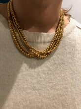 Charger l'image dans la galerie, Collier Marseillais or jaune 4 rangs