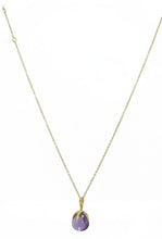 Charger l'image dans la galerie, Collier de la maison Pomellato modèle Veleno en or rose et améthyste - adalgyseboutique