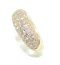 Charger l'image dans la galerie, Bague jonc or jaune en diamant de la maison Chaumet - adalgyseboutique