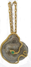 Charger l'image dans la galerie, Pendentif serpent en or jaune