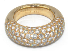 Charger l'image dans la galerie, Bague jonc or jaune en diamant de la maison Chaumet