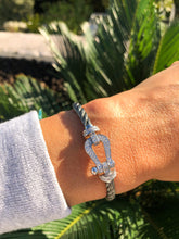 Charger l'image dans la galerie, Bracelet diamant et acier force 10 de Fred GM