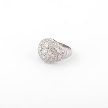 Charger l'image dans la galerie, Bague dôme en platine et diamants