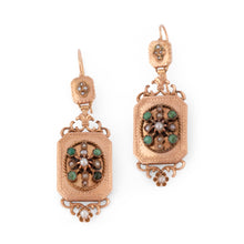 Charger l&#39;image dans la galerie, Boucles d&#39;oreilles Napoleon III
