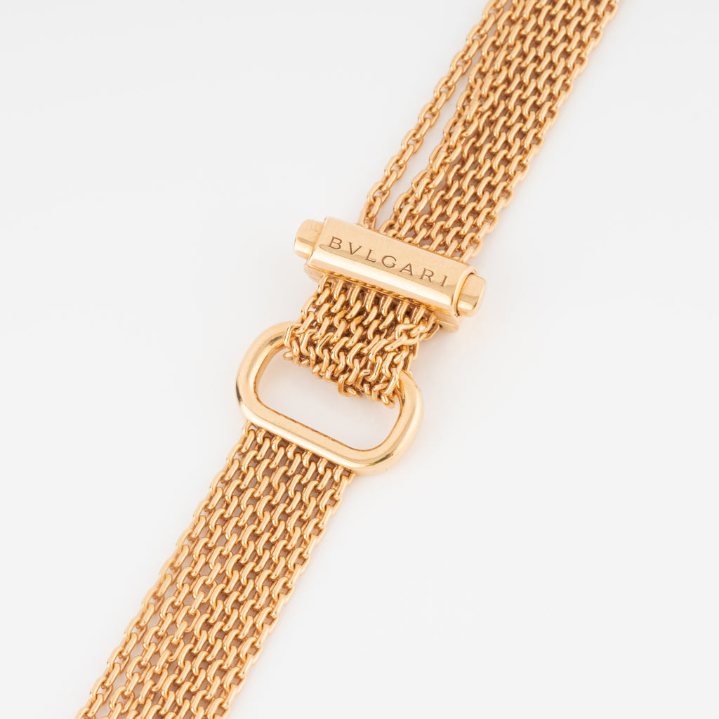 Bvlgari Serpenti collection rose gold watch
