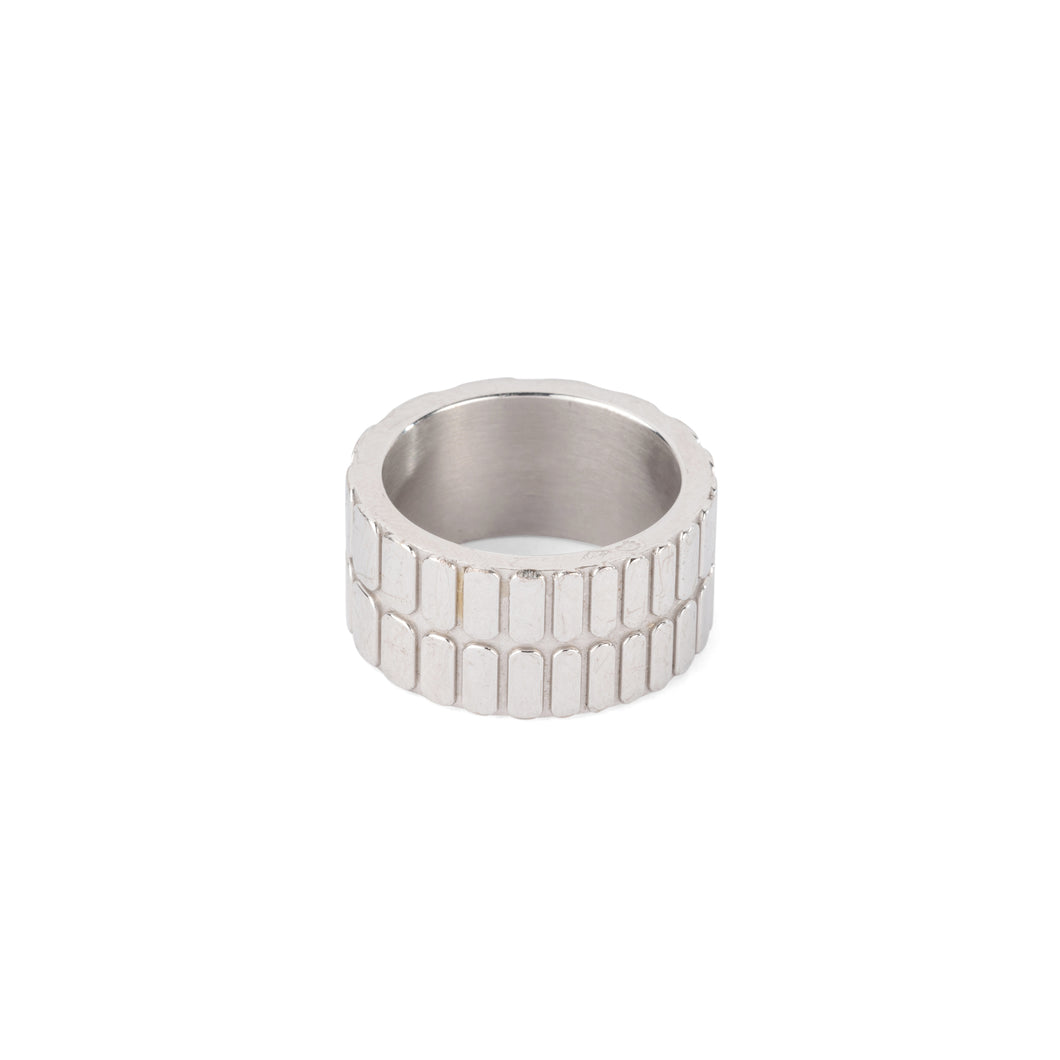 Bague de la Maison Hermès en or gris