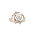Bague solitaire Napoléon III