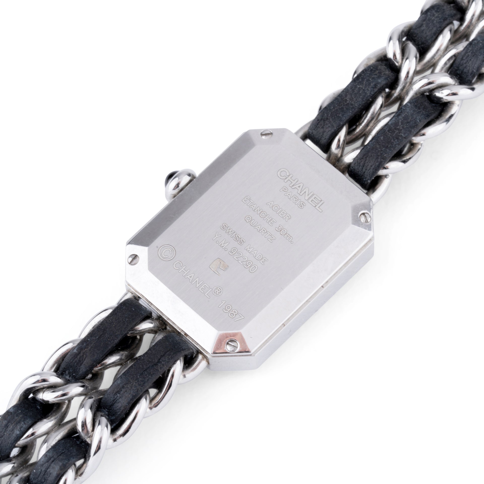 Montre Chanel Ma première en métal argenté