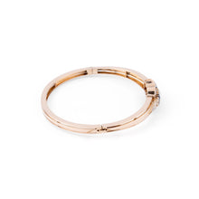 Charger l&#39;image dans la galerie, Bracelet or rose saphirs et diamants
