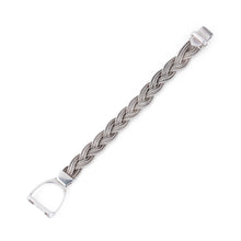 Charger l&#39;image dans la galerie, Bracelet Hermès modèle Etrier en argent
