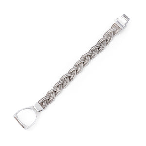 Bracelet Hermès modèle Etrier en argent