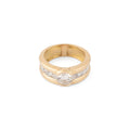 Bague solitaire ornée d'un diamant taille brillant d'environ 1,21 cts