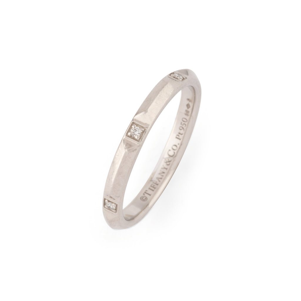 Alliance en platine de la maison Tiffany& Co