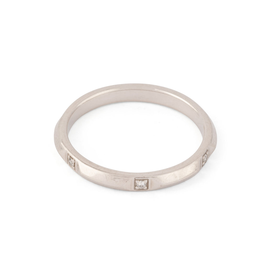 Alliance en platine de la maison Tiffany& Co