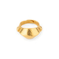 Bague martelé bombée du créateur Lalaounis