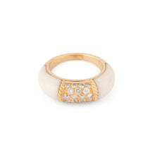 Charger l&#39;image dans la galerie, Bague Van Cleef &amp; Arpels Philippine en or jaune et Ivoire
