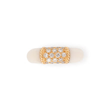 Charger l&#39;image dans la galerie, Bague Van Cleef &amp; Arpels Philippine en or jaune et Ivoire
