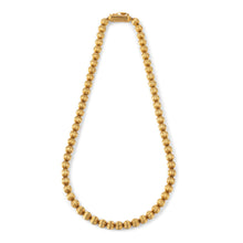 Charger l&#39;image dans la galerie, Collier en boules d&#39;or jaunes ciselées de la maison Lalaounis
