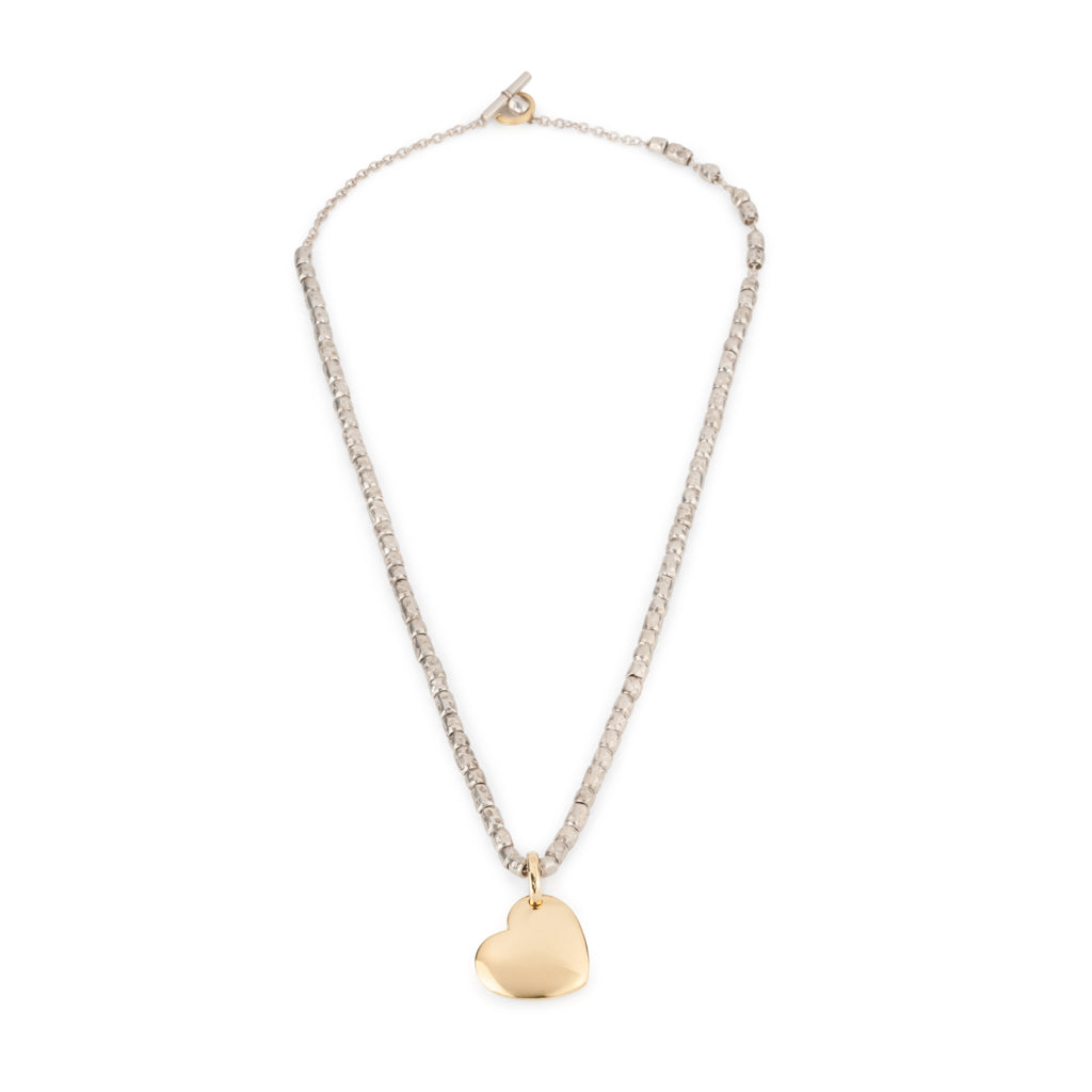 Dodo by Pomellato gold and silver necklace