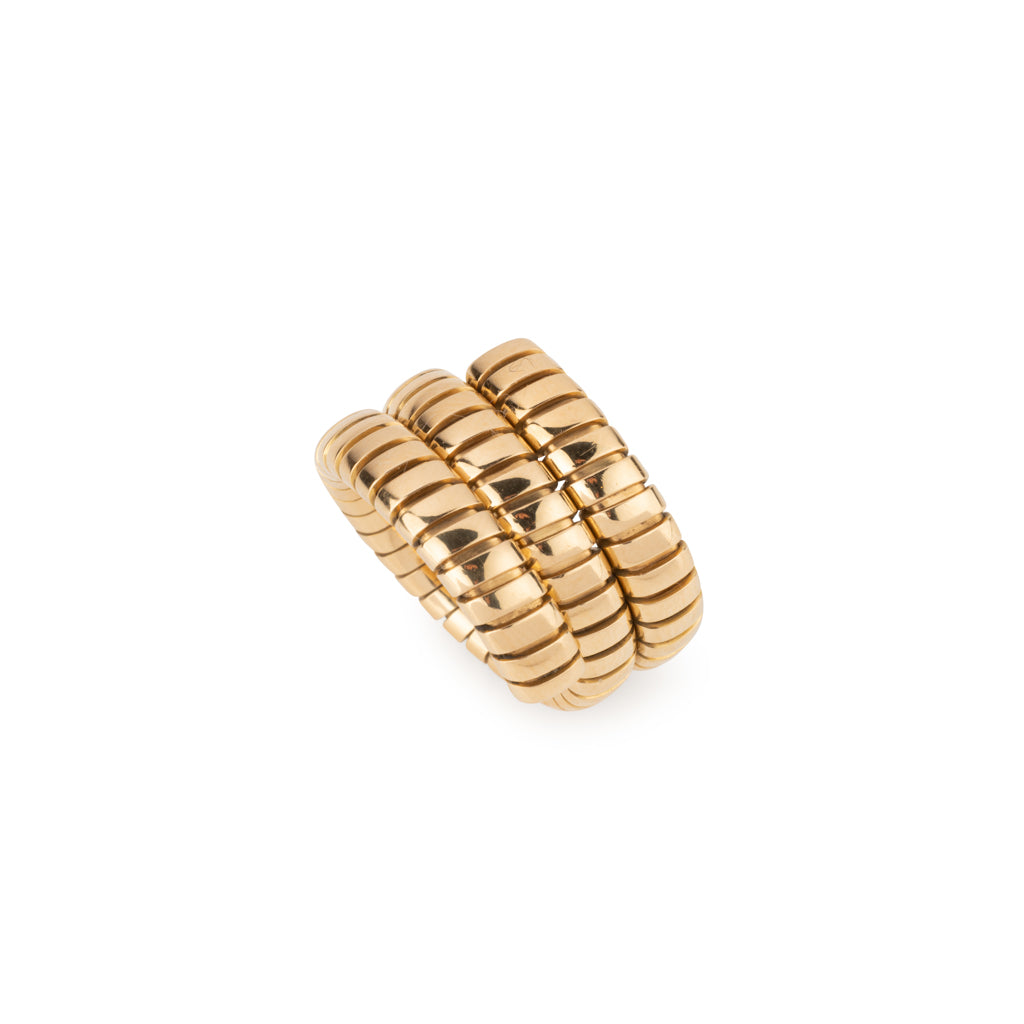 Bague Bvlgari Tubogas en or jaune