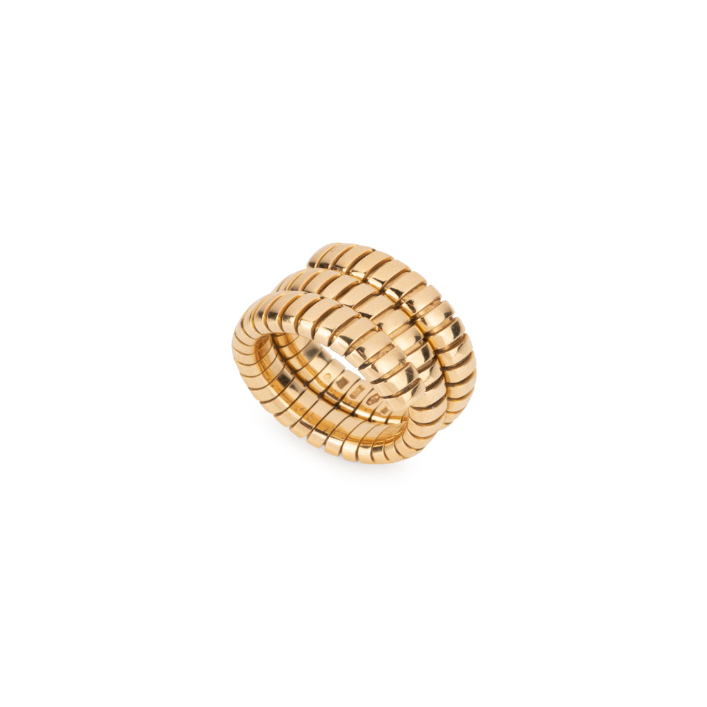 Bague Bvlgari Tubogas en or jaune
