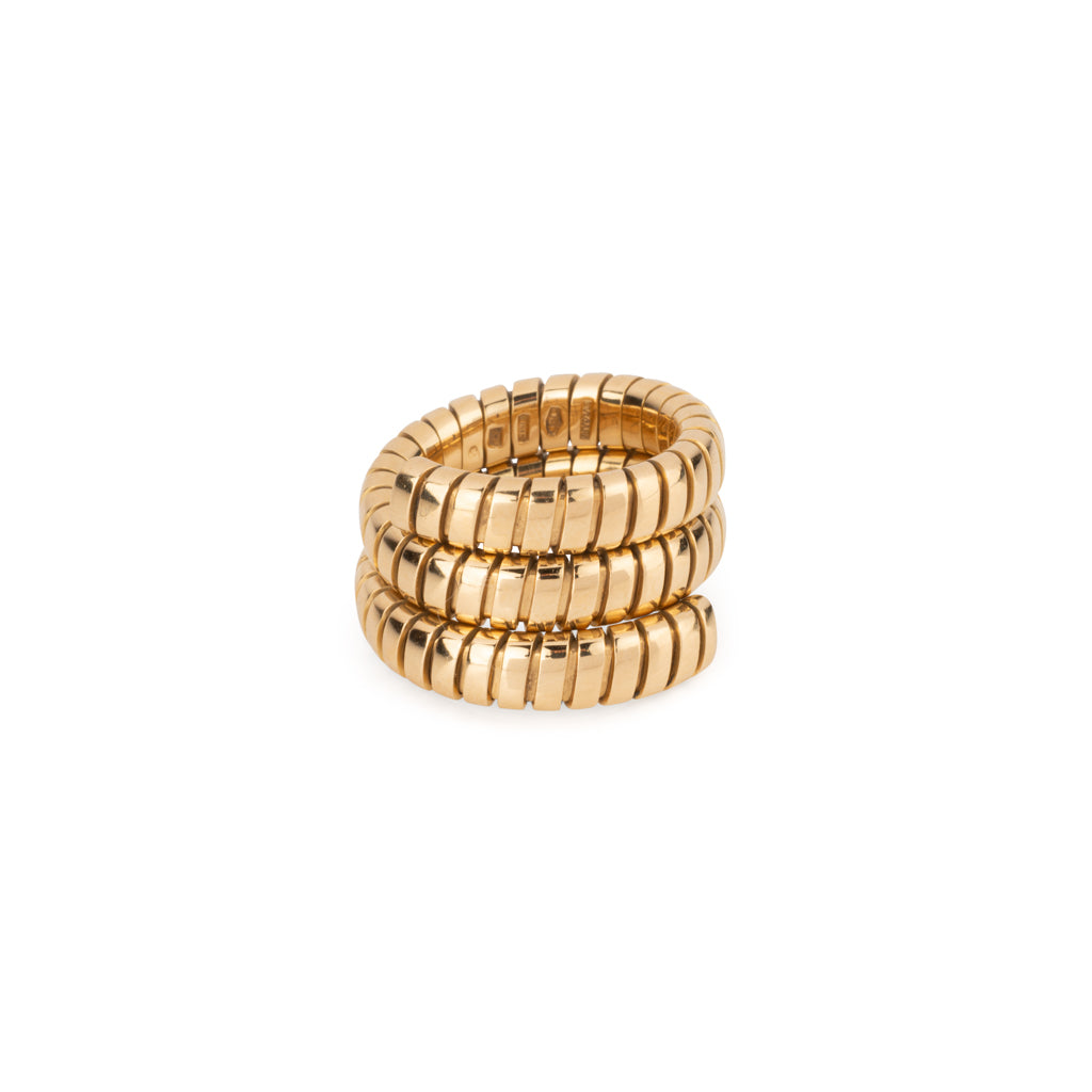 Bague Bvlgari Tubogas en or jaune