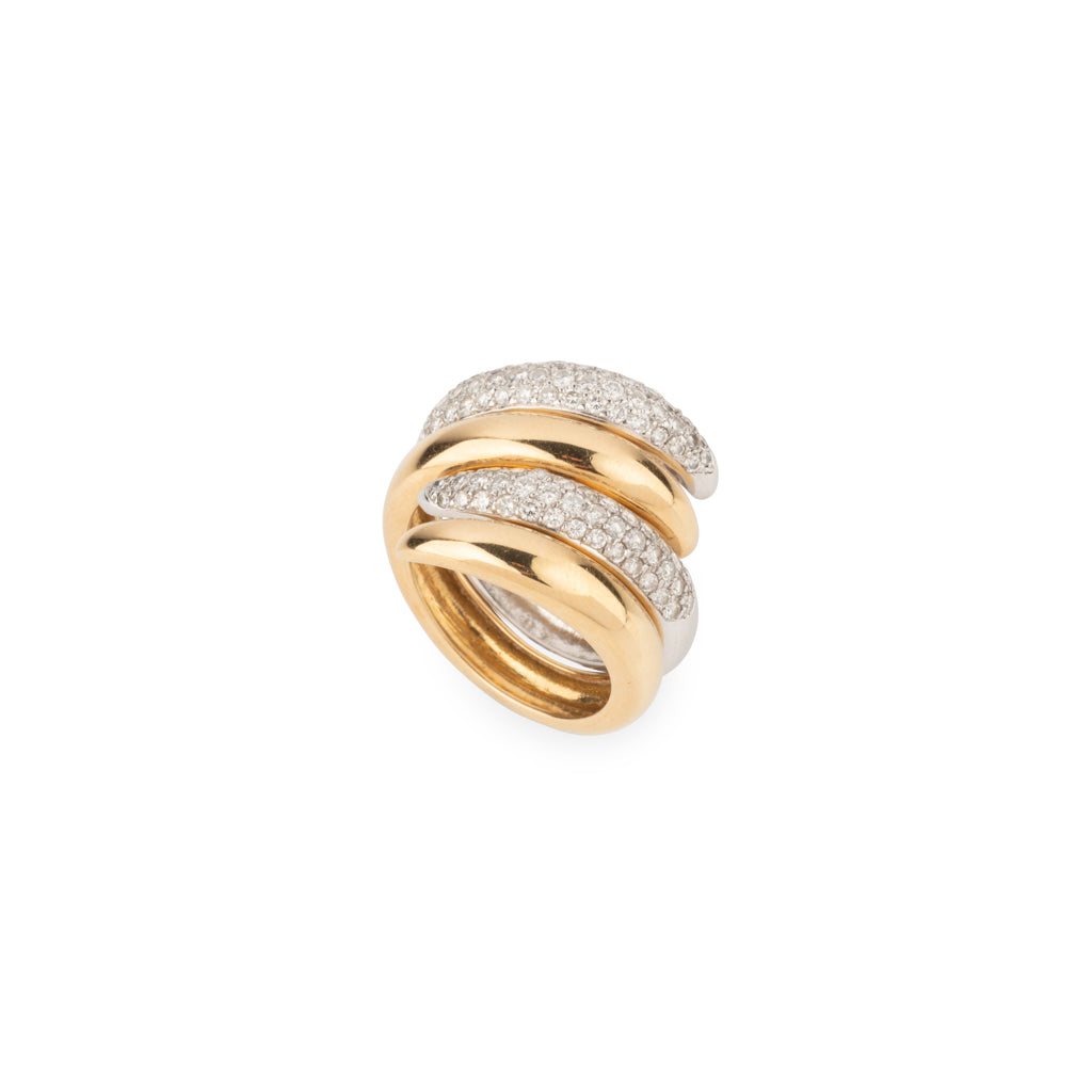 Bague de la maison Chaumet, collection Tango en diamant
