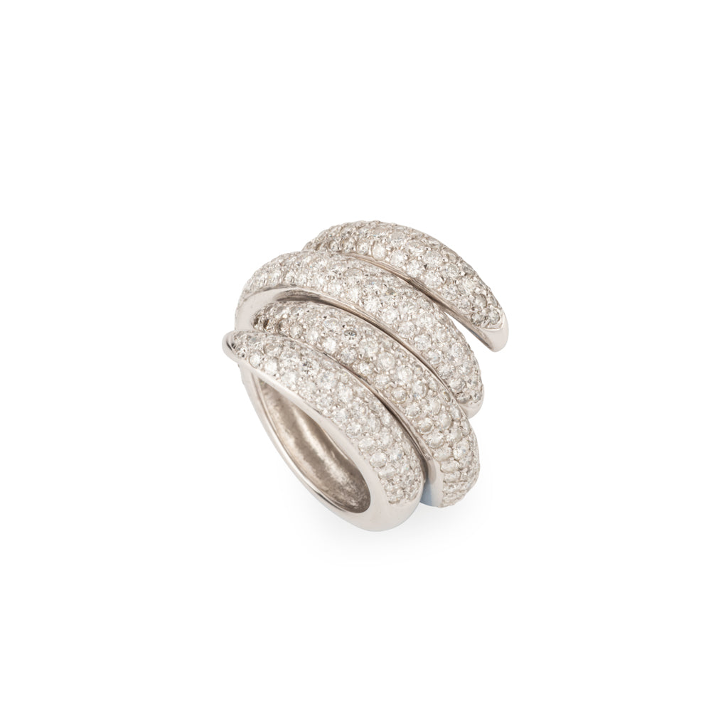 Bague de la maison Chaumet, collection Tango en diamant