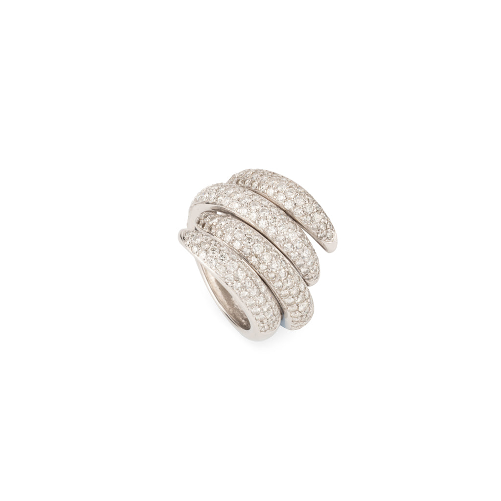 Bague de la maison Chaumet, collection Tango en diamant